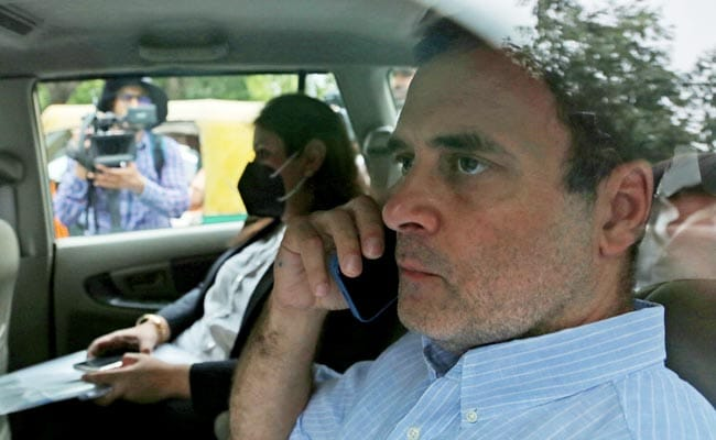 ndtv's tweet photo. 🔴 #BREAKING | Rahul Gandhi requests tomorrow's questioning be pushed back, is with Sonia Gandhi in hospital: Sources https://t.co/Q4zbJue4yU https://t.co/KRQux9C0dk