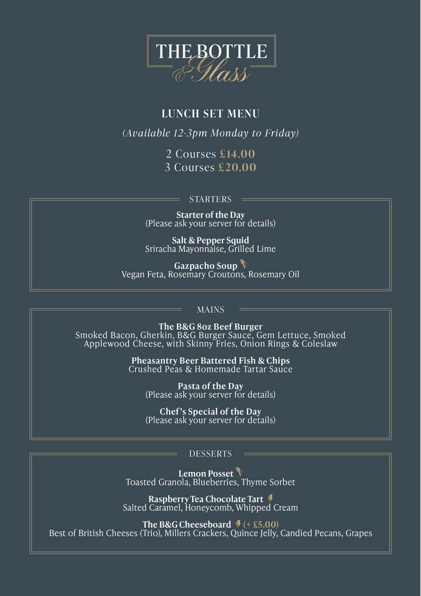 NEW LUNCH SET MENU 🤤

As well as our new Summer Menu, we've launched a new Lunch Set Menu! Join us from 12-3pm Monday-Friday &amp; get:
🍴 2 Courses for £14
🍴 3 Courses for £20

Book your table 📅 bit.ly/3ke9bgX 

#lunch #foodie #lincolnshire