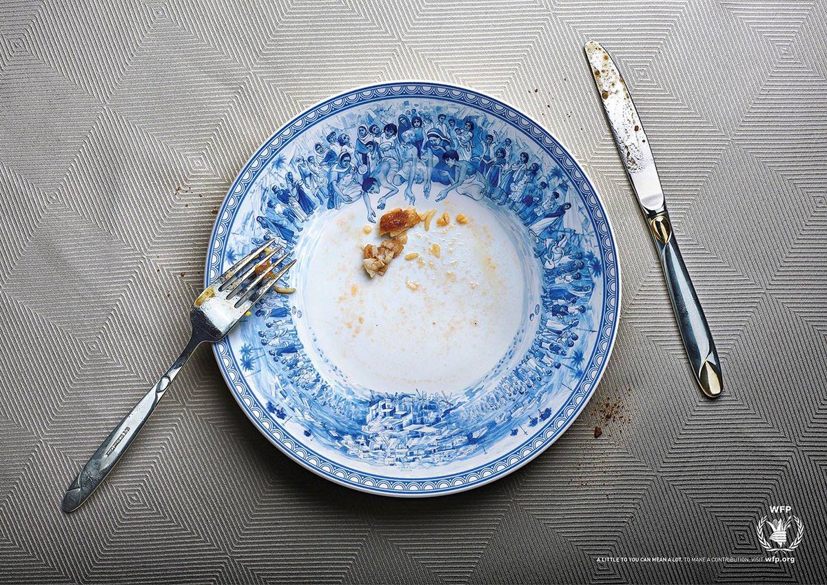 artofth's tweet photo. ย้อนชมผลงาน #HungerPlate ในปี 2016 ของ WFP (World Food Programme) หรือที่รู้จักกันในชื่อ 'โครงการอาหารโลก' ซึ่งมีบทบาทสำคัญในการต่อสู้กับภาวะอดอย���ก ช่วยเหลือด้านอาหารให้กับประชาชนที่อยู่ในภาวะฉุกเฉินทั่วโลก โดยเฉพาะในประเทศที่เผชิญปัญหา ทั้งภัยธรรมชาติ ภาวะยากจน และสงคราม https://t.co/R7iVOXO6Jx