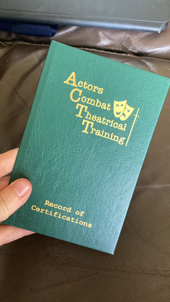 caitod_'s tweet photo. Basic stage combat passed with merit in all 3 categories!!! Very proud of myself but I need a cold bath and a nap 😭 thank you @CranSiobhan for being an amazing partner 💕 https://t.co/WIVR2K070t