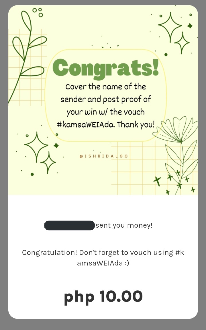 sincerelyursanj's tweet photo. 🙇: @ishridalgo 
       #kamsaWEIAda
💌 — Claimed! Thank you so much po ate! 🫶🏻 https://t.co/us4kPKJiOm