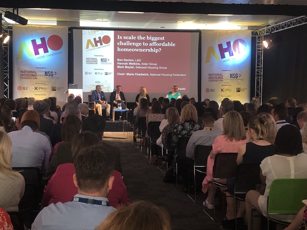 So much buzz and conversation going on at the NHF Affordable Homeownership Conference #NHFAHO <a href="/natfedevents/">NHF Events</a>