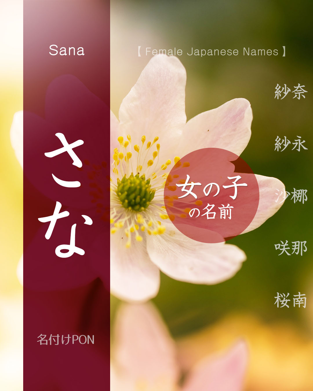 Twitter এ 名付けポン 赤ちゃんの名前集 さな と読む女の子の名前 漢字 その2も続きます 名付けポン 名付け 名前 可愛い 名前 命名 妊娠 女の子ママ予定 さな T Co 4htji0qrdc ট ইট র