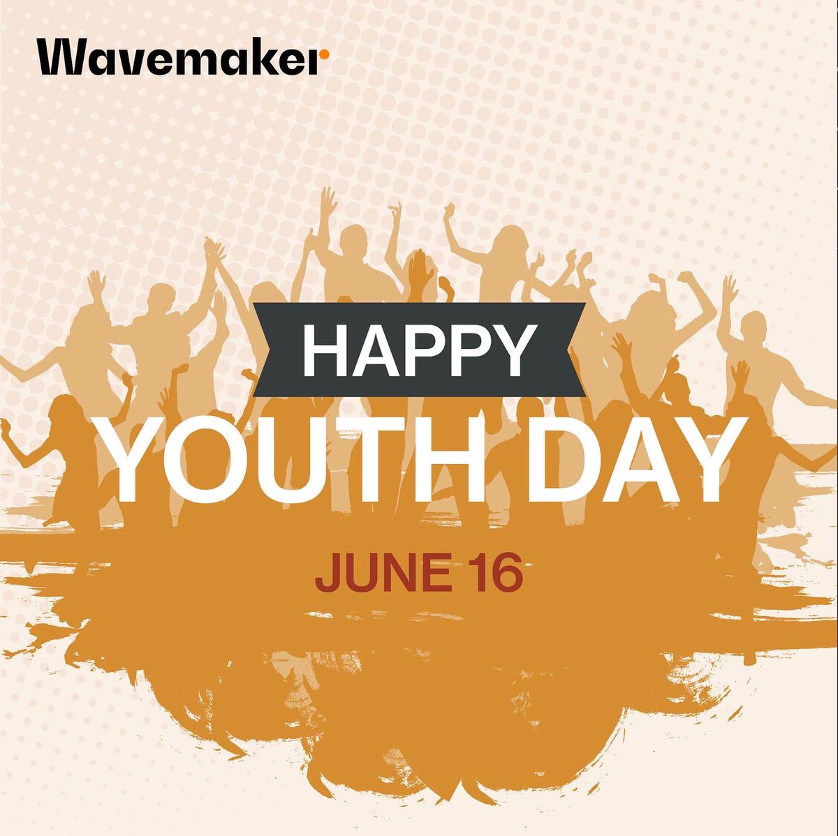 WavemakerZA's tweet photo. Happy Youth Day, South Africa, Today, we celebrate you.
 
We honour your growth, passion, sacrifice, and drive and praise you for constantly challenging the status quo to build a better world for future generations.
 
🇿🇦✊

#HappyYouthDay #YouthDay https://t.co/zUw3tUy1HG