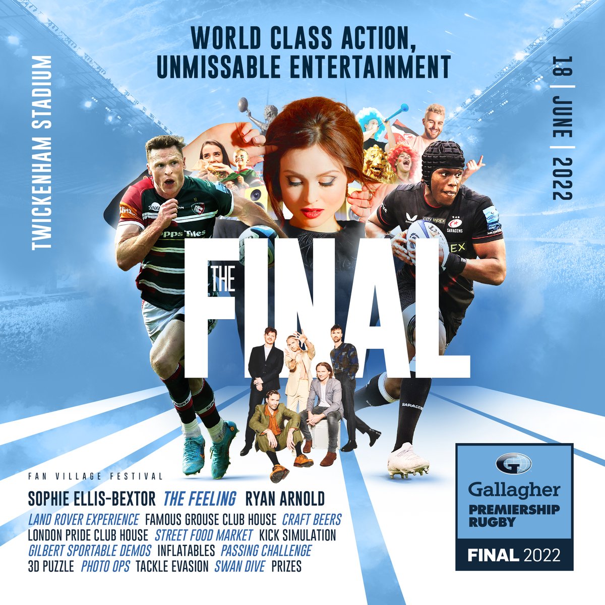 thefeeling's tweet photo. Looking forward to performing alongside @SophieEB at the @premrugby final this Saturday! 🏉 🎶 https://t.co/80xcmFT3RN