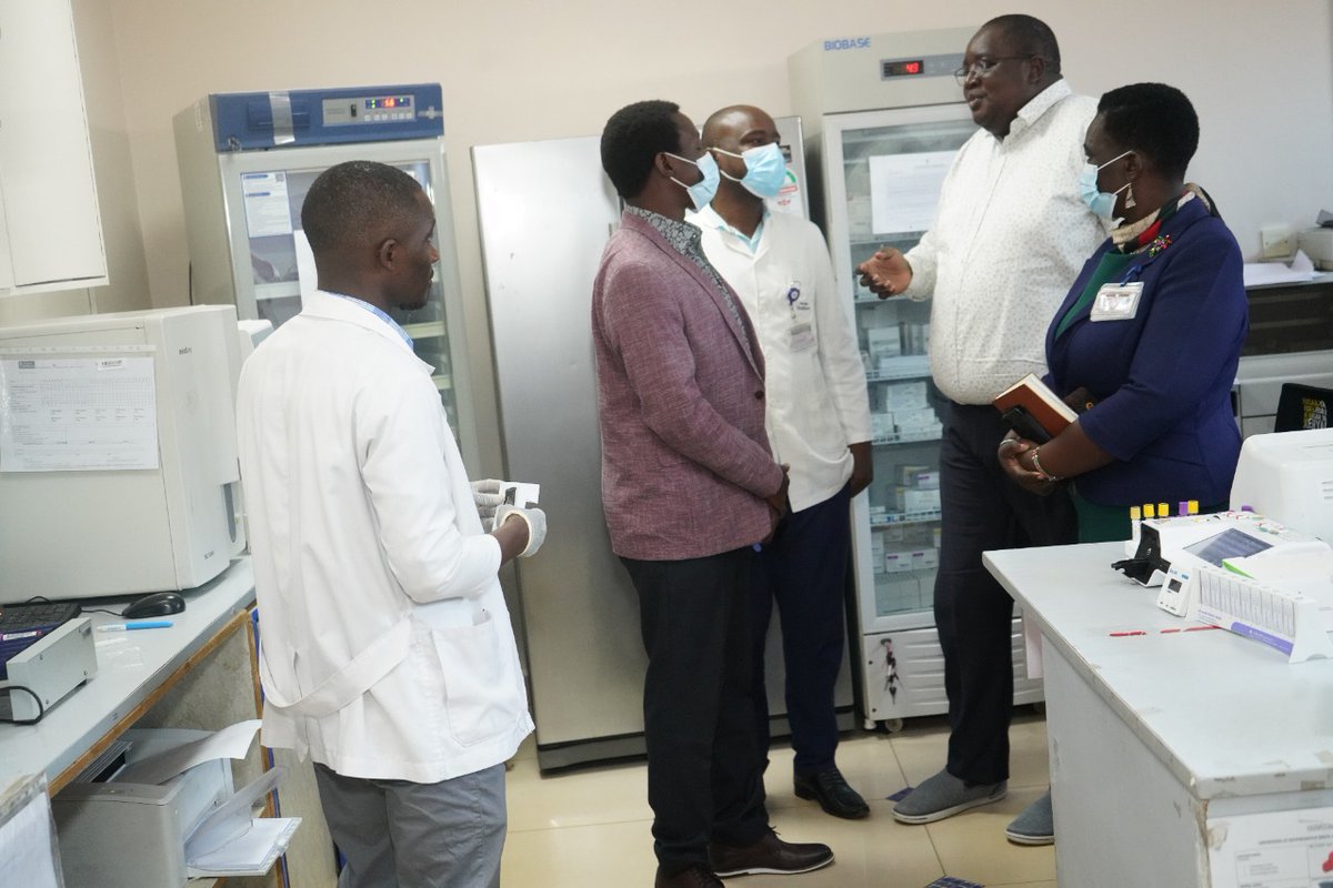 AvenueHospital's tweet photo. This morning our Kisumu hospital team led by Dr. Valentino Khoja, Hospital Manager, Dr. Dianah Abuodha, Ag Medical Services Manager, George Abando, Credit Controller, and Carolyn Ruvayo, Patients Experience, hosted The Aga Khan Hospital Kisumu https://t.co/ToRAAsQzA7
