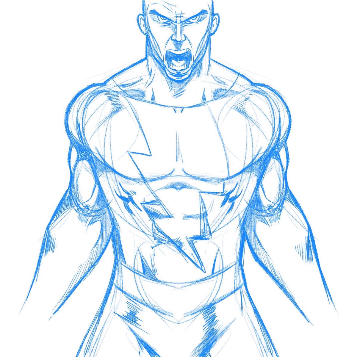 rtisticmayhem's tweet image. Wanted to share my latest illustration of Black Adam which I am super excited to see #BlackAdam #blackadammovie #comicbooks #illustration #iPadPro #artist