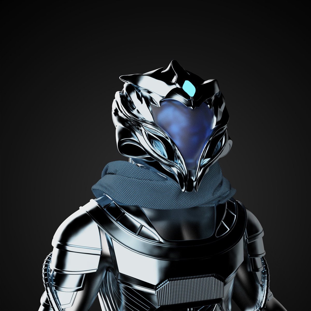 The Q are mysterious race evolved from the deepest and darkest part of the Sumantrian Galaxy, Without Boaz to fuel their bodies made of pure energy, they would evaporate into the Ether.

#NFT #NFTCommunity #nftphotography