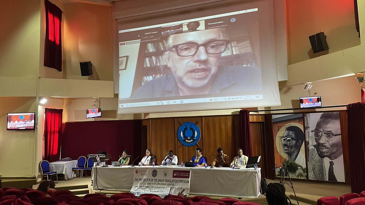 MariaRBeltran's tweet photo. #MichelleStephens #MatthewReynolds @Pardlo #BinyamSisayMendisu #SaliouDione #TinasheMushakavanhu @OxfordCCT #BabaBadji #DakarTranslationSymposium @ISGRJRutgers https://t.co/aTEN4O6rvy