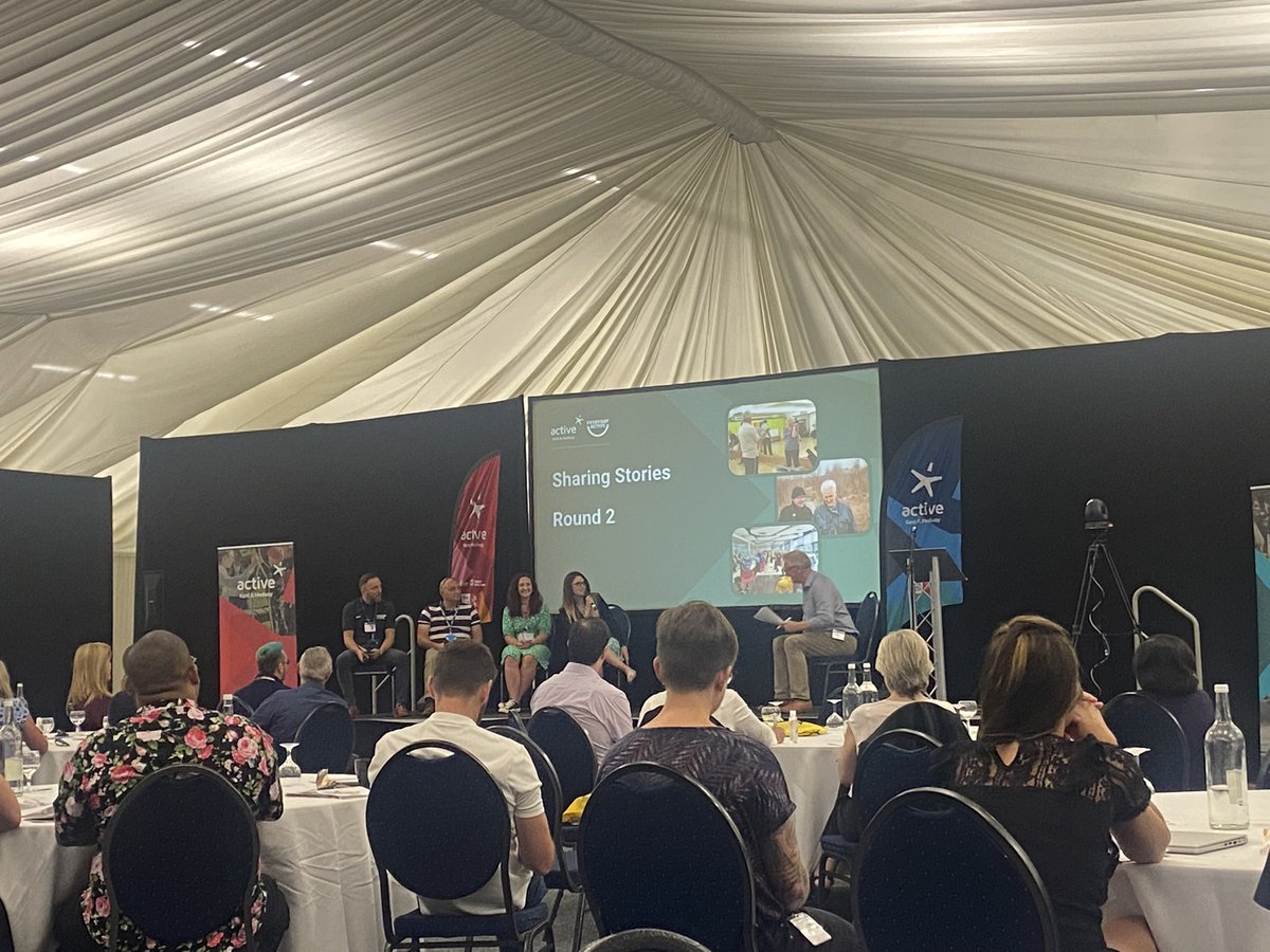 AireTC's tweet photo. Next, a great discussion on public health initiatives and social prescribing  activities to get people engaged in physical activity #ActiveKent22 https://t.co/quabTclly6