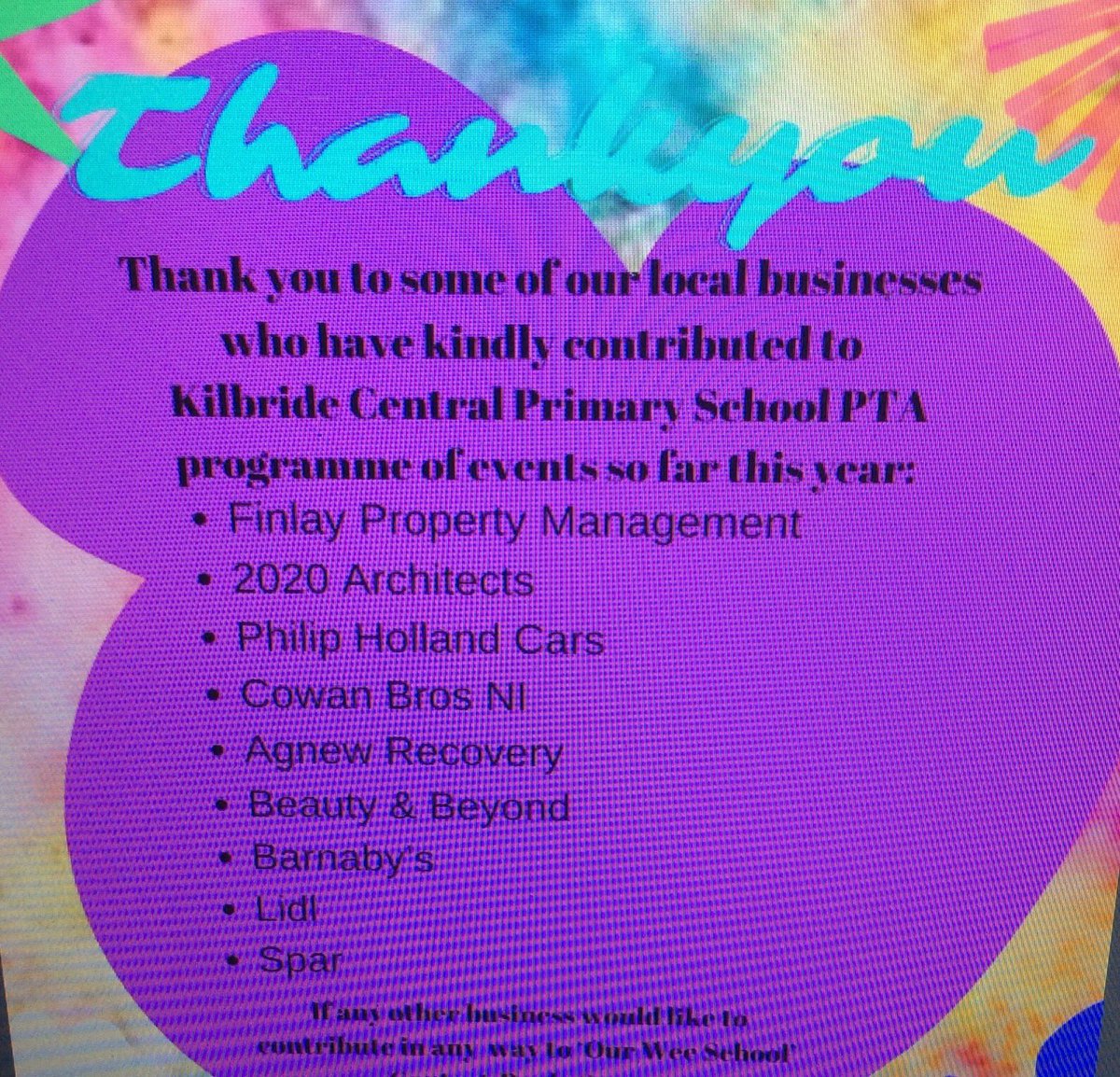 Kilbride Central PS tweet media