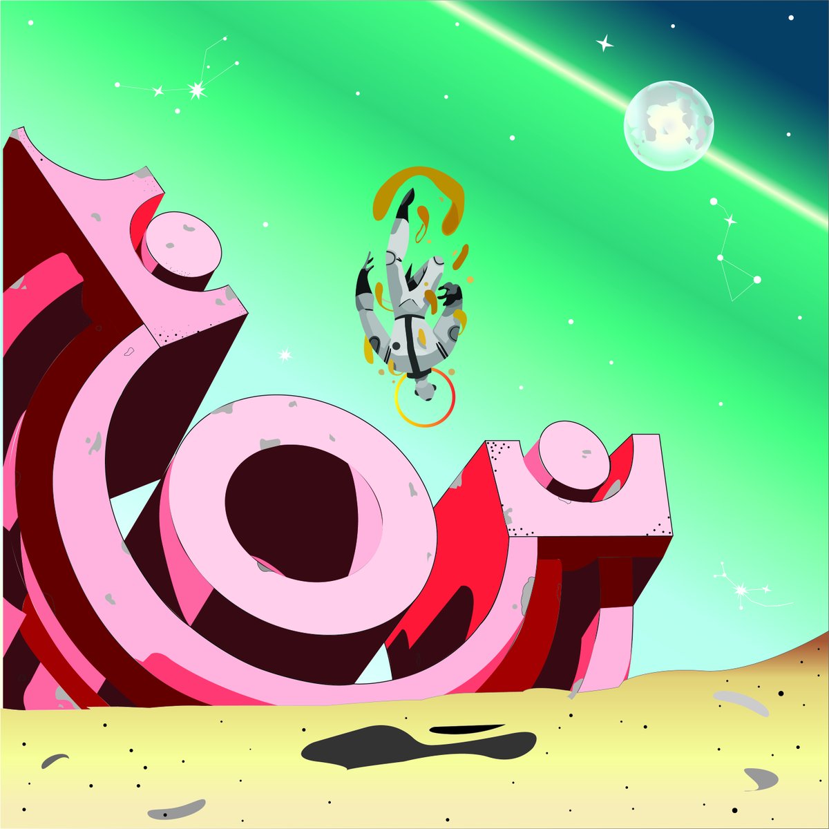 Meet a new member of the collection
A new era💫🪐
Fallen robot🤖
I wish you a creative day💛💜
0.009 eth💸
opensea.io/fallen_robot
#NFTCommunity  #NFT #ART #ilustration #ETH #Etherum #opensea