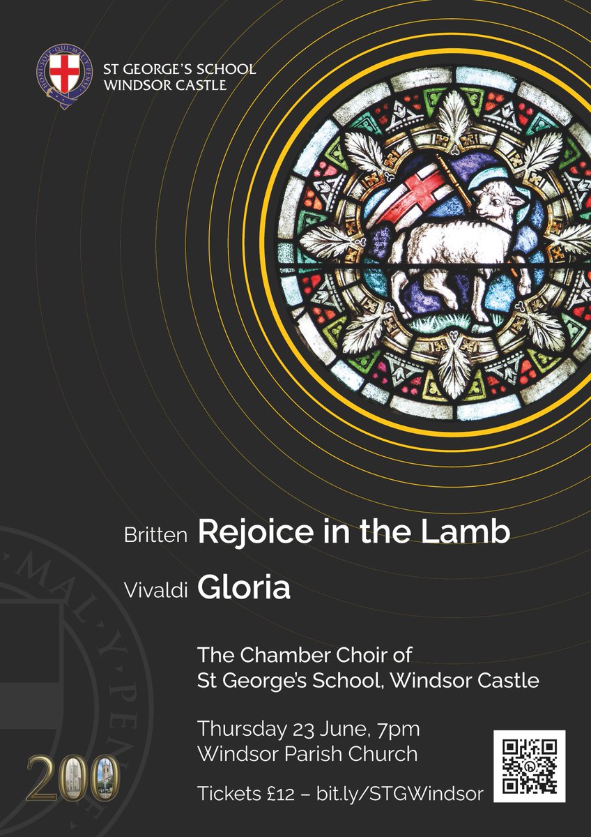 stgwindsor's tweet photo. Only a week to go until the Chamber Choir sing at Windsor Parish Church, celebrating the church's 200th anniversary. To book tickets at what promises to be an outstanding concert, visit:  https://t.co/n2kvXJsvBQ 
@MyRoyalBorough  @visitwindsor @randamag https://t.co/kenVGWDf7r