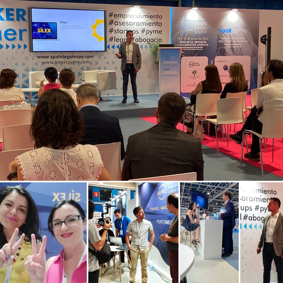 ⚡ Seguimos en Spain LEGAL EXPO, donde ayer nuestro CEO Josep Servent presentó nuestras soluciones #legalttech para la #automatización de procesos en los #despachos legales, y donde hemos tenido ocasión de charlar con distintos #actores del sector. ⚡