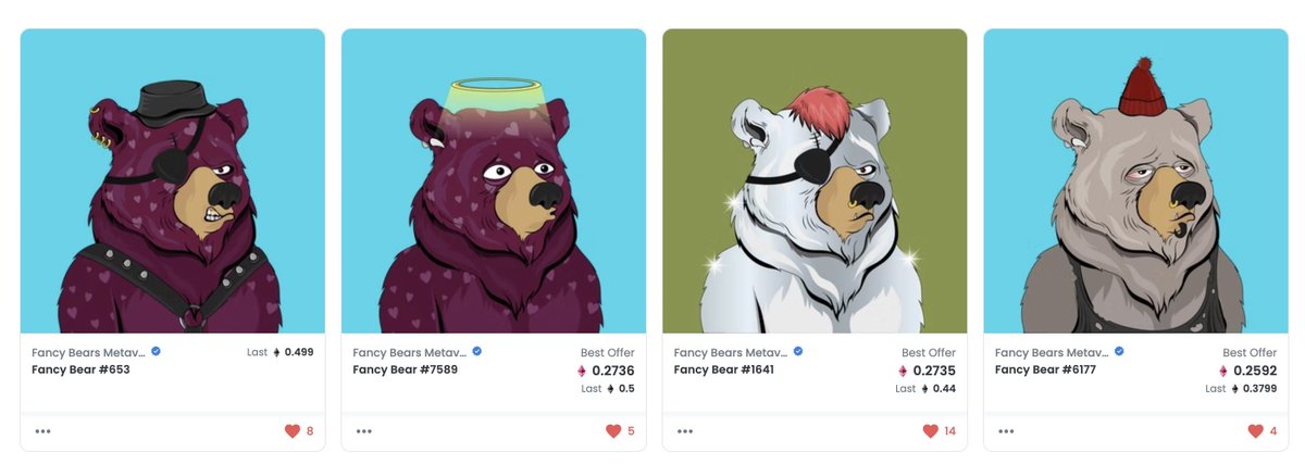 New friends in my fancy gang <a href="/FancyBearsMeta/">Fancy Bears Metaverse</a> 🚀