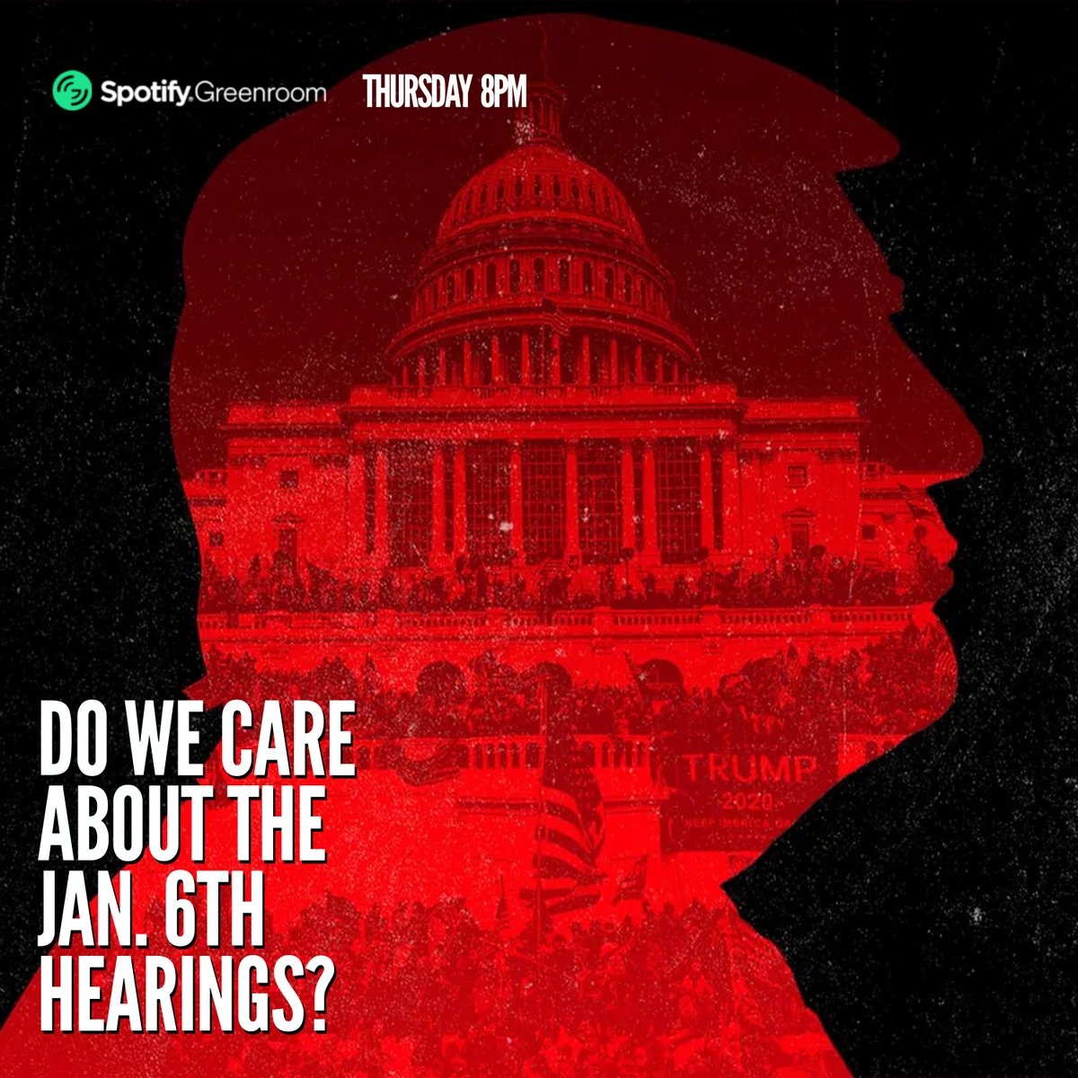 The Jan 6th Hearings have been front & center in the news cycle lately, but does the average American care? Will these hearings actually make a difference? We will tackle this and much more on tonight's live show on @SpotifyLive. Join us at 8pm EST: spotify.link/grapevinelive