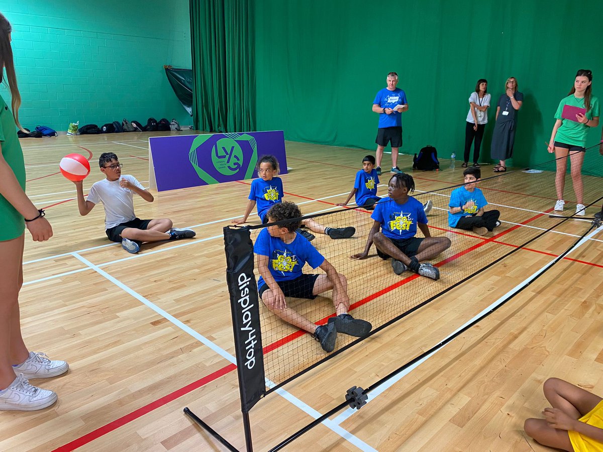 <a href="/theorionschool/">The Orion</a> are having a fab time representing <a href="/BarnetSport/">BPSS</a> at today’s <a href="/LdnYouthGames/">London Youth Games</a> Sitting Volleyball comp &amp; have made an impressive start by winning their first 4️⃣ matches 🙌