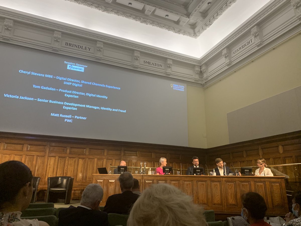 hollings_jo's tweet photo. Really good conversation around regulation and how this helps/hinders citizen identity journey in both private and public sector #thinkdigi https://t.co/AQ9yxI6pFU