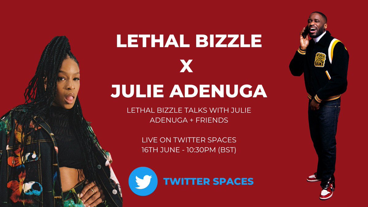 Tonight ! 10:30pm with @JulieAdenuga
