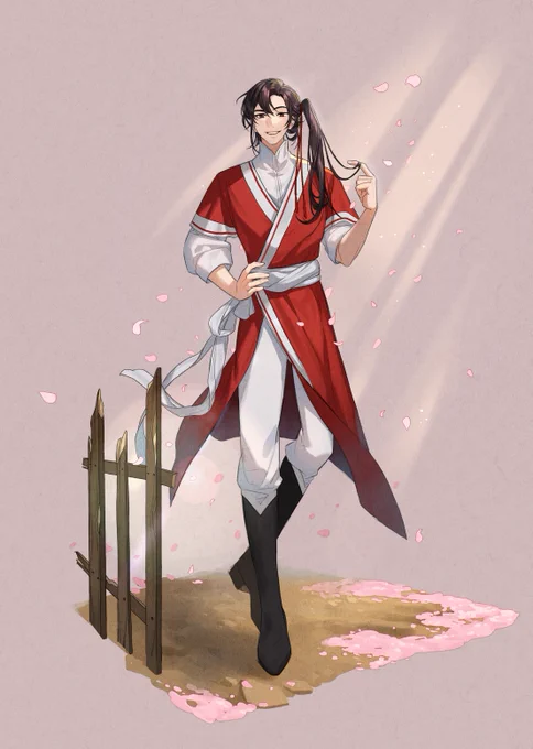 그냥 올릴 수 있는 그림이 없구만..
마찬가지로 트윈지에 들어간 그림입니다 

#天官赐福 #TGCF #천관사복 