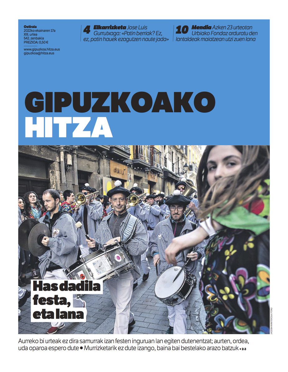 Gipuzkoako Hitza tweet media