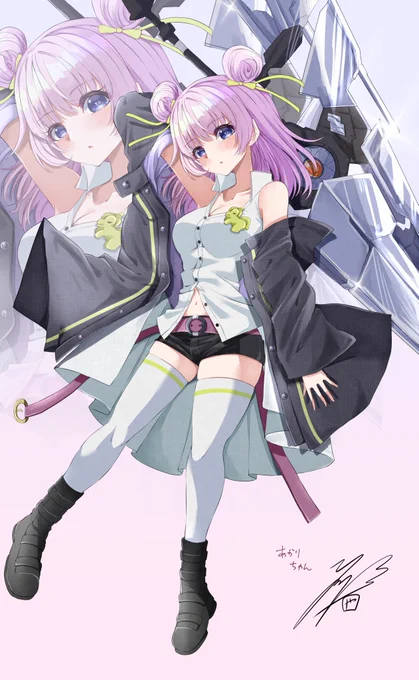 skebで描かせてもらいました、ブリッツアングリフ衣装の丹羽灯莉ちゃん!!
#アサルトリリィ 