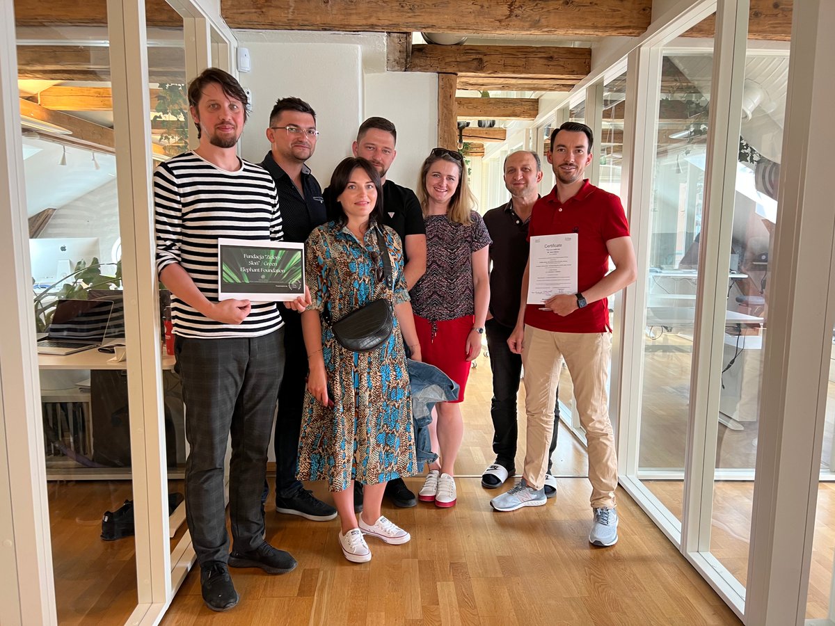 FURIMInstitutt's tweet photo. As a FURIM Institutt, we hosted to the FundacjaZielonySłoń  / Green Elephant Foundation as part of a project namely educational visits. This initiative fell under the scope of the #eea #grants https://t.co/W7hhx7iPLx