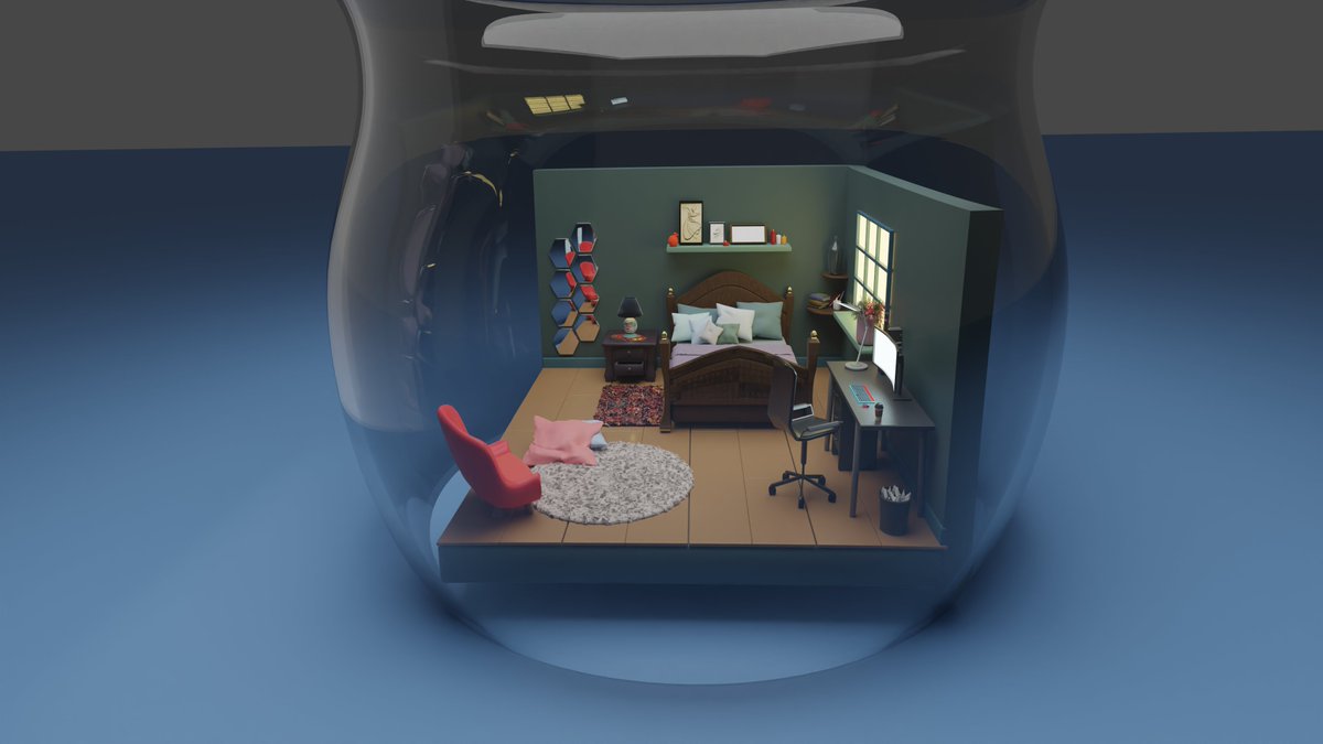 articiple's tweet photo. Bedroom Modeling with 3D Blender
 
#3dartwork  #3dcity #3dcity
#blender #blender3d #blendercommunity #3d #3dart #3dmodeling #3dmodel #3dcity #3danimation #animation #sketch #sketchbook #digitalart #digital #digitalwork #cyclerender #rendering #rendering3d #vfx #cgi #art https://t.co/5lhpZNyQVZ
