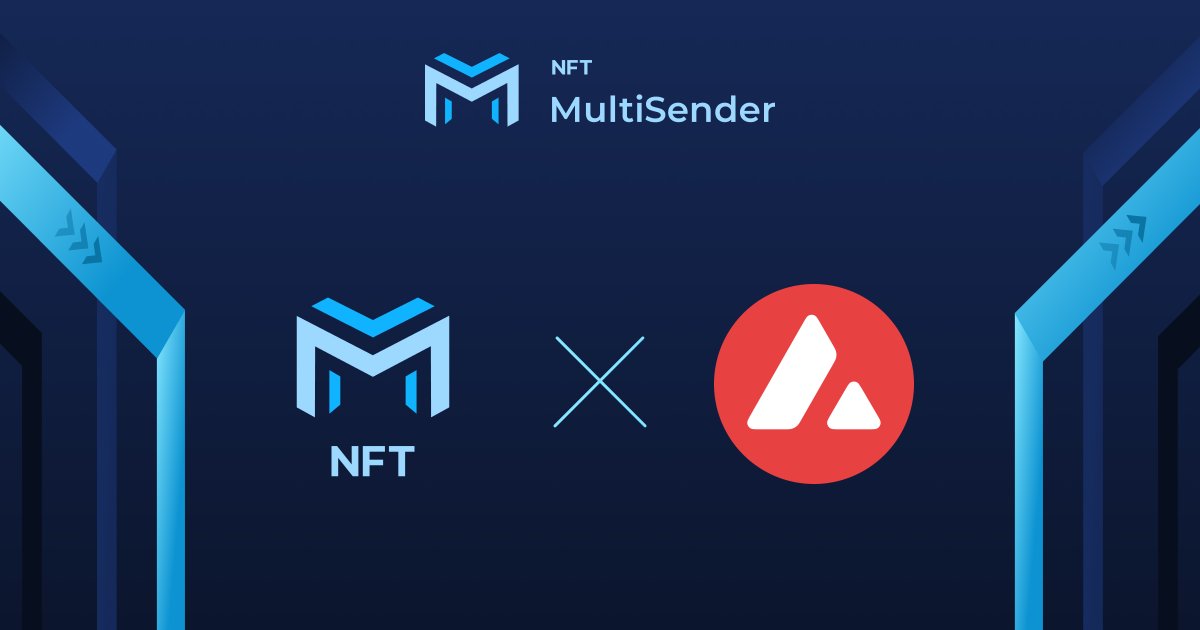 NFT_Multisender's tweet image. NFT Multisender support #Avalanche 

Go multisend ⚡️ nft.multisender.app 🌍

@avalancheavax 

#Optimism #IoTex #Arbitrum #PolygonMatic #PolygonNetwork #NFT #Multisender #Ethereum #BSC #xDAI #bulkNFT #transferNFT #batchNFT #sendNFT