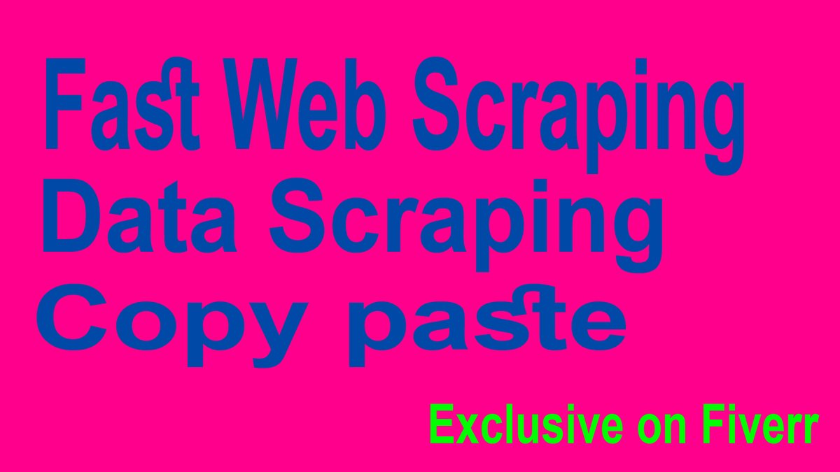 I will do data scraper, web scraper, and email extraction in 14 hours