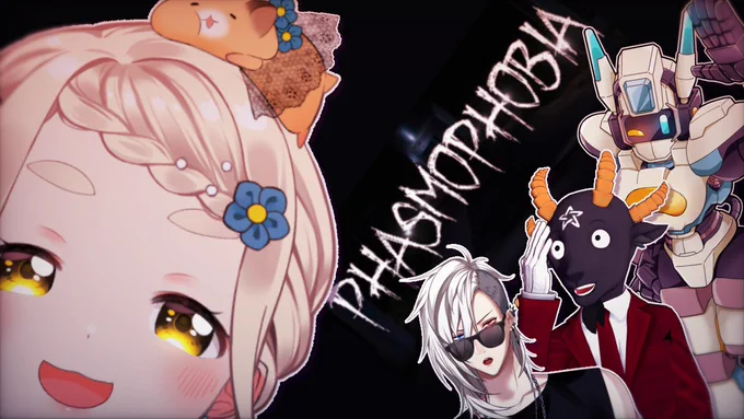 🐹【配信告知】🐹
本日21:00から!
久しぶりのPhasmophobia!!
いくぞいくぞいくぞ

🔻待機場所
【Phasmophobia】幽霊調査行くわよ～!!!【にじさんじ/町田ちま】
https://t.co/7o8AP0dlc7 
