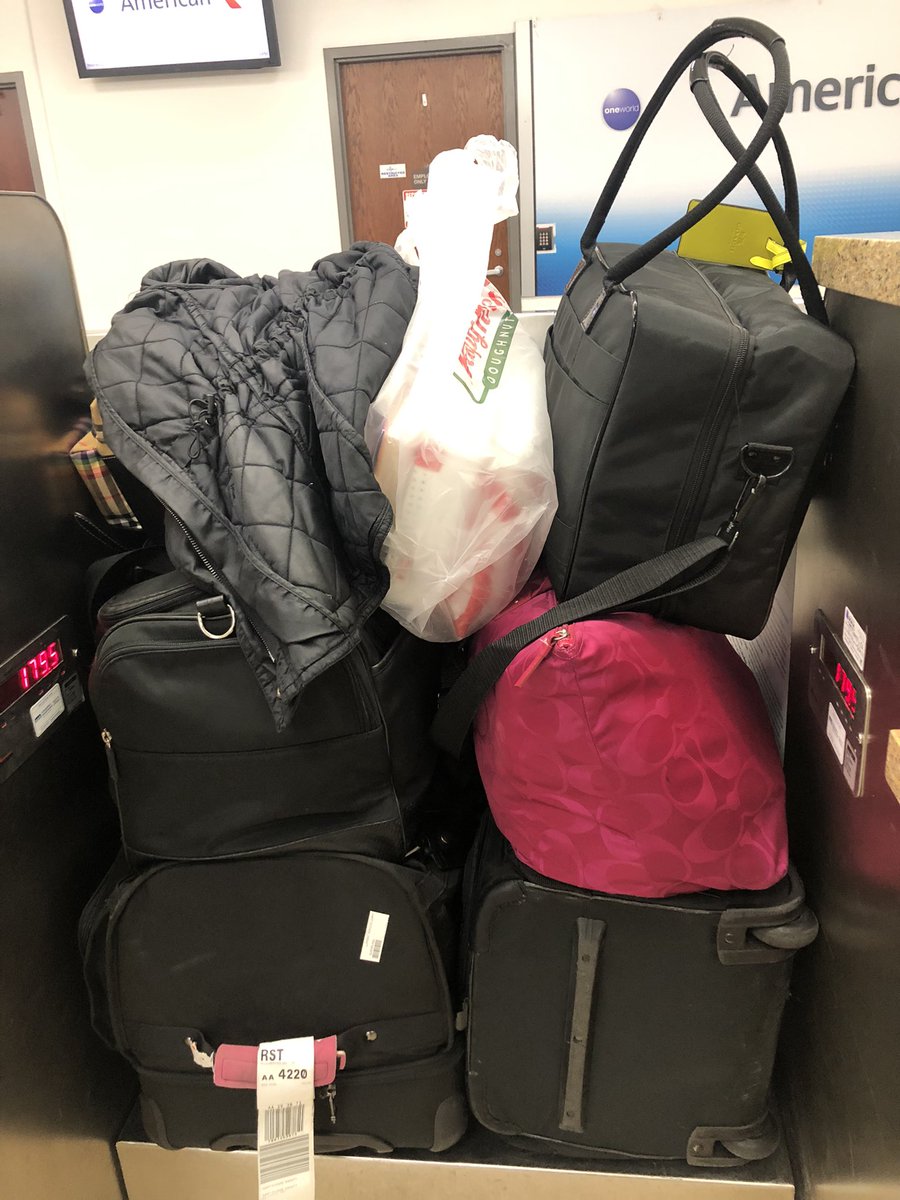 lildocd's tweet photo. If packing for travel is a skill then I lost it during the #COVID19 pandemic. 🤦🏽‍♀️🤷🏽‍♀️@AmericanAir @thepointsguy @Coach @tumitravel @krispykreme #travel #packing #howcanlittleshoesweighsomuch #butIdidntoverpack #overpacking #airtravel #luggage https://t.co/3eVHlJWxrx