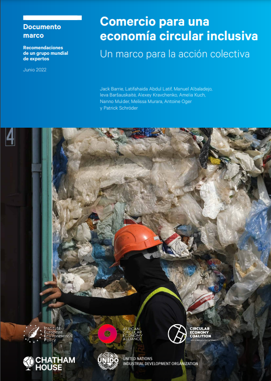ONUDI_conosur's tweet photo. 📑Lectura recomendada:
El estudio del nuevo marco para el comercio circular inclusivo destaca 5 áreas clave de acción que ayudará a trabajar hacia el objetivo compartido de una #EconomiaCircular inclusiva #ODS  #CETrade
Inglés y español ▶️https://t.co/BwZr8BfYl5 https://t.co/R8a9YUrRP2