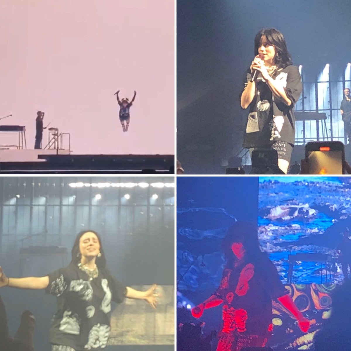 delicate_shell's tweet photo. Just wow @billieeilish @billiesource @UtilitaArenaBHM #HTEBirmingham #BillieEilish https://t.co/MEH66jIixa