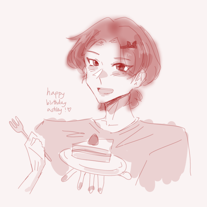 linobeomie's tweet photo. @kkamiyeon ASHLEY HAPPY BIRTHDAY!!! sorry i was a little late couldn't draw much for you this year :"D but i hope you enjoyed your special day and had lots of fun <33 https://t.co/0u7nIqUSRU