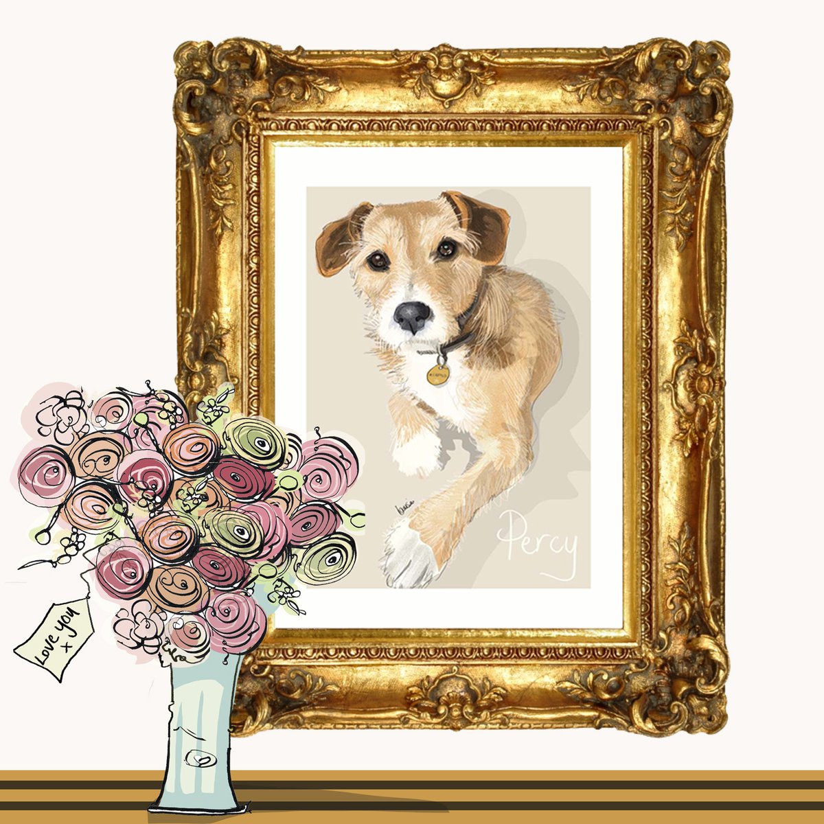 A lovely review from a happy customer!
uk.trustpilot.com/review/higgled…

#terriercross #terriercrossbreed #higgledyink #petportrait #petart #interiorstyling  #trustpilotreview #higgledyinkselfie #stylishhomes #perfectgift #birthdayboy