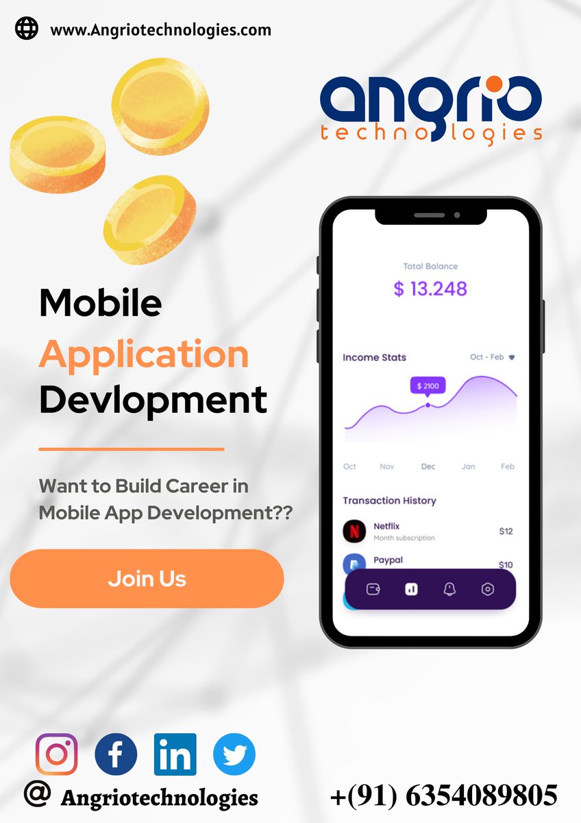 angriotech's tweet photo. 🤩 Hurry Up Guys🤩!!!!!
👩💻Make Your Own Application..👨💻
#opportunity #itandsoftware #angular #Angrio #AngrioTechnologies #Angrioeducation #Application #AppDeveloper #angulardeveloper #registernow https://t.co/s1fU1IM7eq