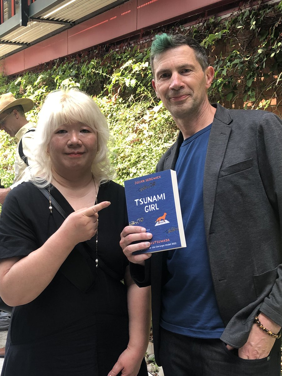 guppybooks's tweet photo. An amazing day celebrating the #CKG22 - congratulations to the winners and so lovely to hear so much love for Tsunami Girl too @julianaurelius @chitanchitan https://t.co/ckC3D3vSjZ