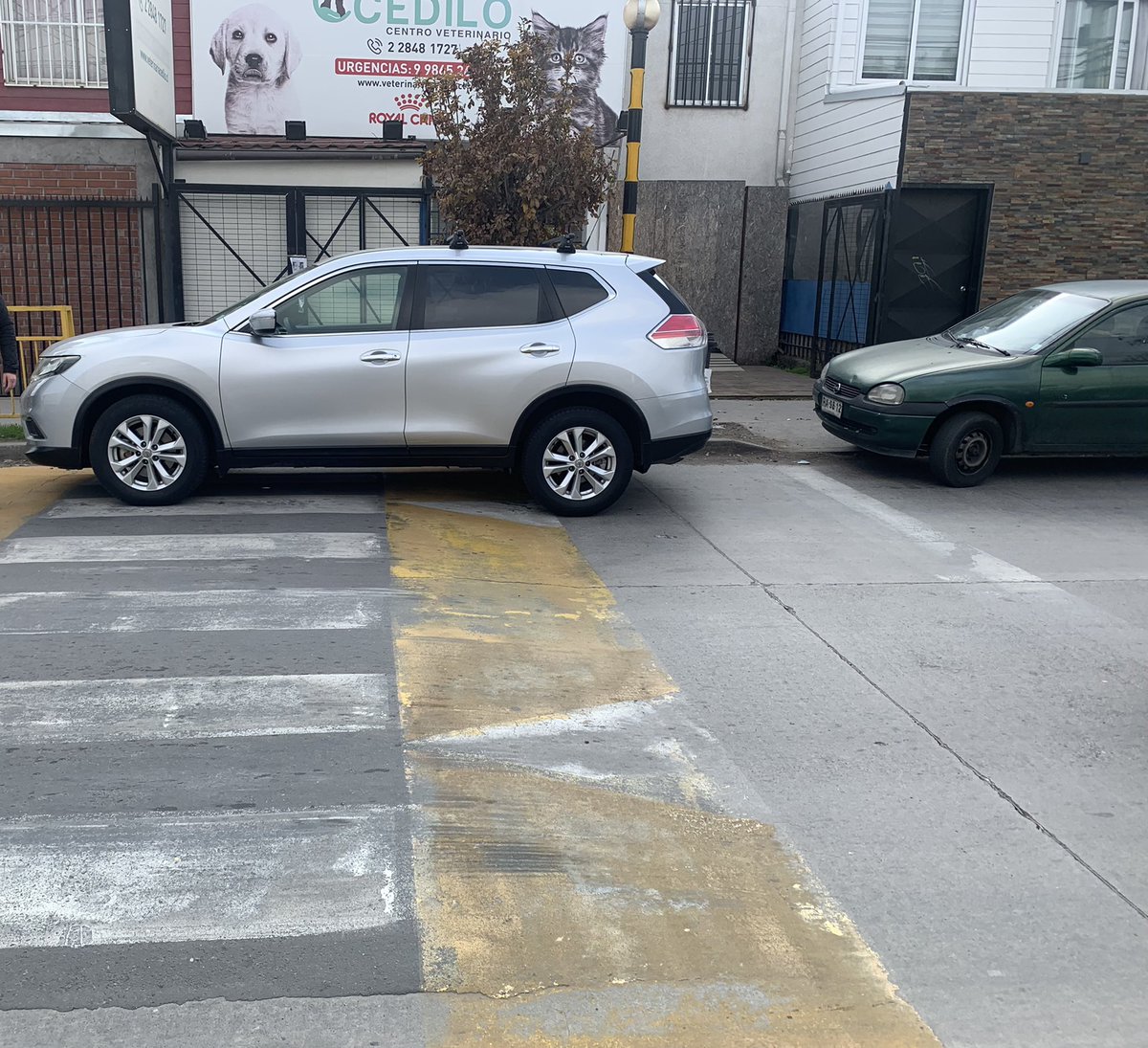 prinxeza21's tweet photo. No basta con que sepa que está mal estacionado Señora, frente a un colegio, horario de salida de niños y jóvenes, unos minutos bastan para que un peatón sea atropellado por su culpa, IRRESPONSABLE!!! #puentealto #alicantedelvalle #sancarlos #pasocebra #pasopeatonal https://t.co/YLodOnarqe