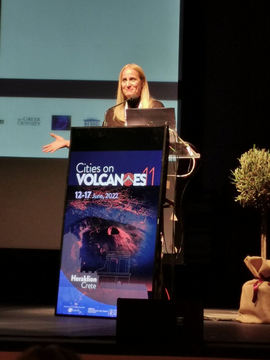 Closing speech of the President of the Local Steering Committee of <a href="/CoV11Crete/">Cities on Volcanoes 11</a> Paraskevi Nomikou
#COV11 #citiesonvolcanoes11 #Iavcei