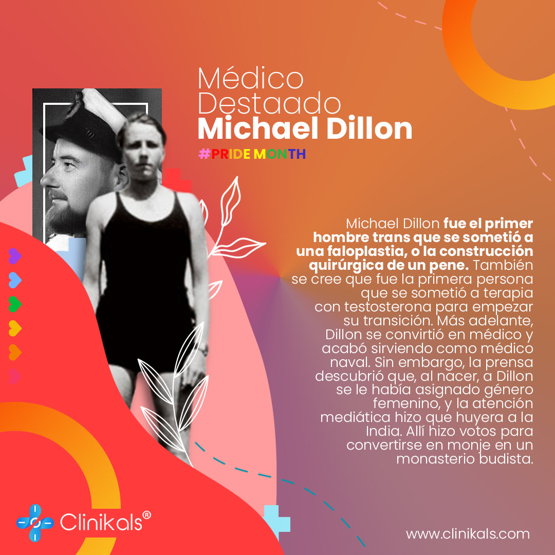 Por quienes dejan huella y hacen historia, por quienes nos cambian el mundo y lo embellecen, personas como Michael Dillon que nos inspiran que en este mundo no existen barreras, que lo más importante es ser feliz a nuestra manera.
#HistoriasDeVida #lgbtqpride #hombretrans #color
