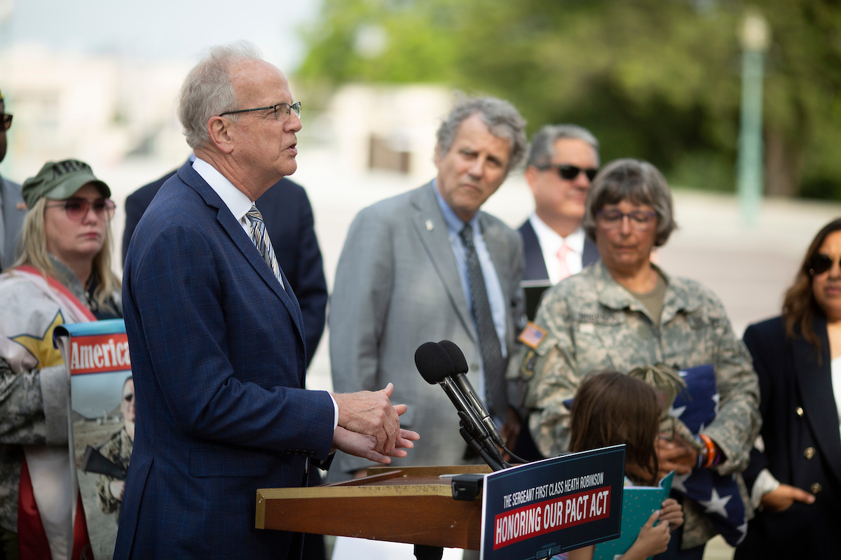 Thank you <a href="/SenatorMoran/">Senator Moran</a> for being a force behind the #PACTAct. This bill’s Senate passage shows what the uniformed services community can accomplish when it comes together. <a href="/MilitaryOfficer/">MOAA</a> is grateful to the lawmakers who’ve helped make this happen.