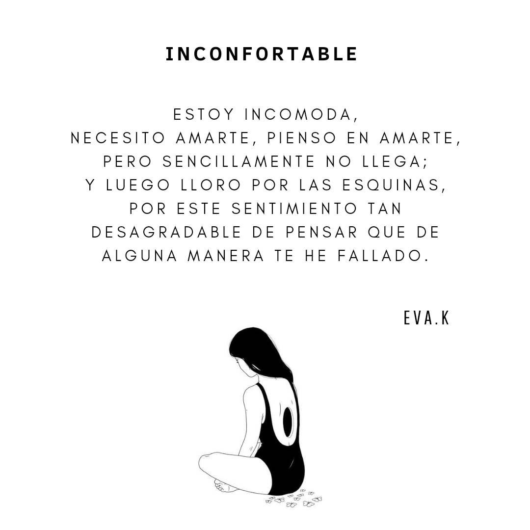 Ever_Eva19's tweet photo. Volver a querer amarlo y no sentir nada... 💔
#inconfortable #escritos #frases #Desamor #poetrycommunity #poesía https://t.co/TRAqXaES9T