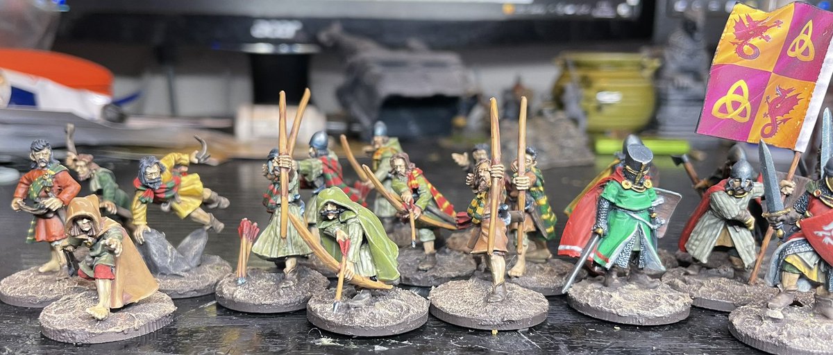 panzerkaput's tweet photo. I have totalled up all the points and my Welsh force fully painted is 501. So I have 500 points of Welsh for my Barons' War: Game, well chuffed.

#thebaronswar #fsinspired #thewelsh #footsore https://t.co/5BYDKO4i6G