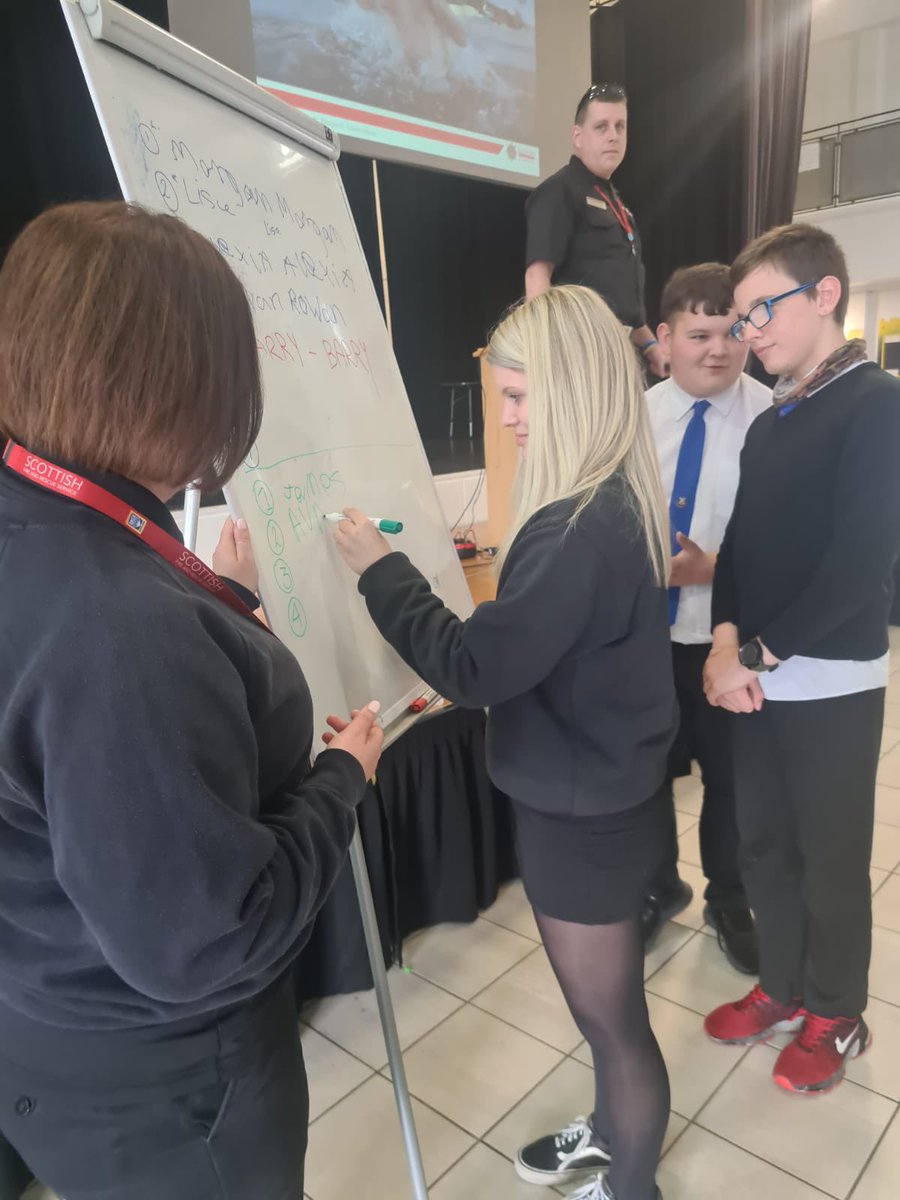 dgs_support's tweet photo. An excellent talk by @abewdhq to our S2, S3 &amp; S4’s about water safety. The interactive demonstration offered the young people the opportunity to take part in a simulated water rescue and how our bodies function under cold water. #FloatToLive https://t.co/VTxkzq8WWk