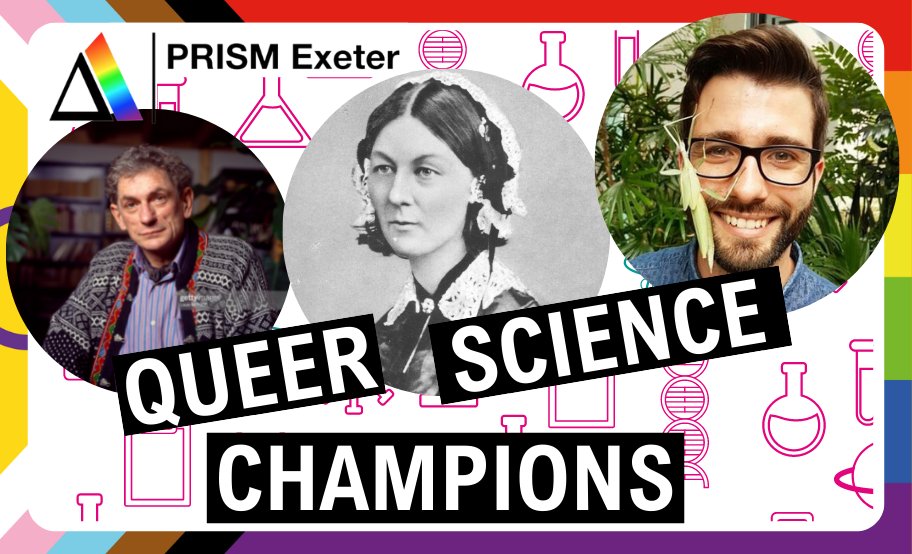 UniofExeter's tweet photo. We're looking forward to honouring young people at a #PrideMonth event for their work to show the achievements & impact of #LGBTQ+ scientists, engineers & mathematicians. The winners of the @PRISMexeter Queer Science Competition will be awarded on 27 June. https://t.co/EJlCkxGNtw https://t.co/gNmr0kvsvg