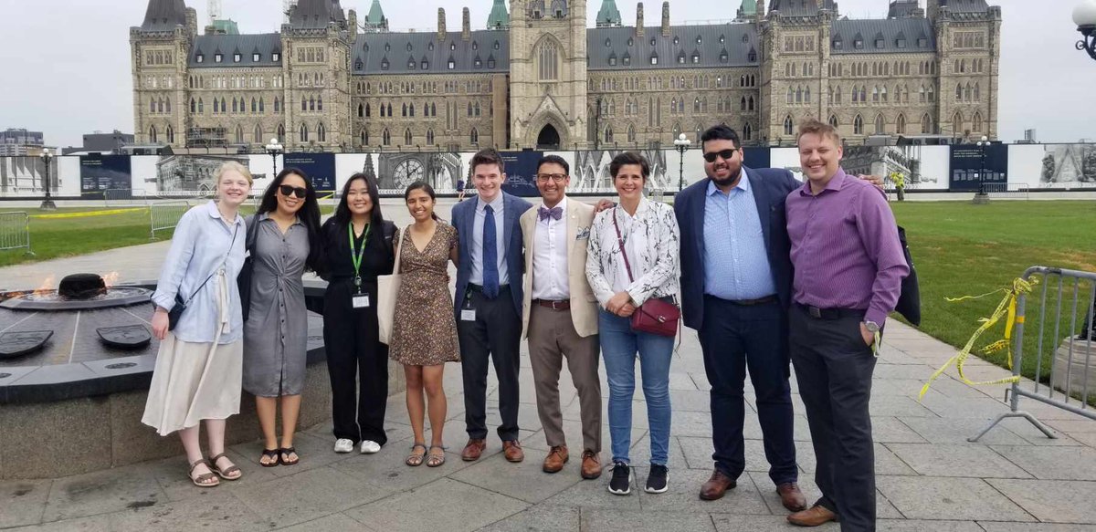 viraniarif's tweet photo. Great to have my team in Ottawa today for training and a tour of the hill! https://t.co/sI9soMJ70y