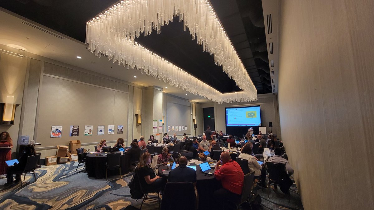 MontesGenessee's tweet photo. Day 1 of AVID SI Denver LCEE: Leading Change for Educational Equity.  Our group is AWESOME! They dug deep and had AMAZING conversations and worked hard in putting plans in place to REINSPIRE their sites! @AVID4College @AVIDDevelopment https://t.co/1Wj8VrcbzK