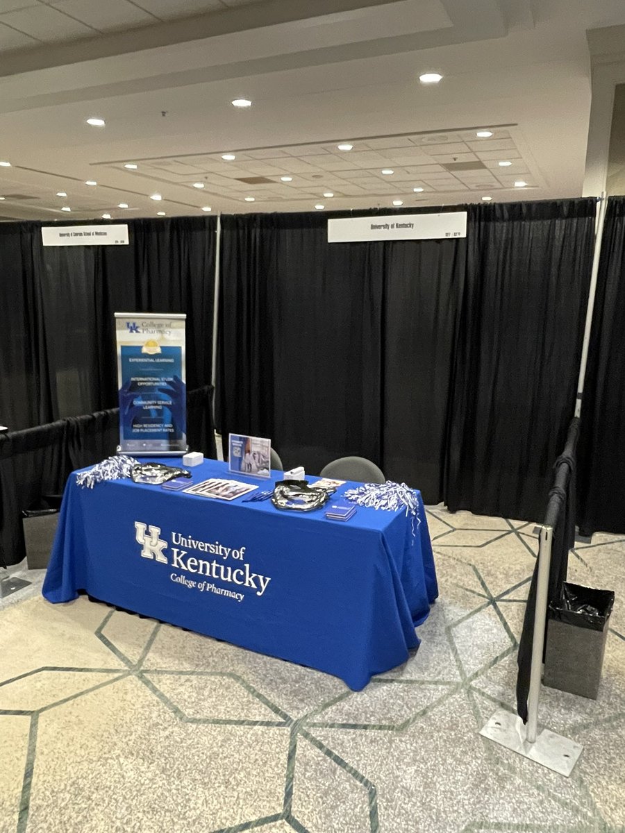 UKCOP_JME's tweet photo. Blue got in!
If you’re attending the @NAAHPInc conference in Denver, stop by and visit with @UK_COP. Excited to chat with colleagues from across the country! #UKCOProadtrip #UKCOPeffect #beyondthescript https://t.co/Agy0ri4j4K