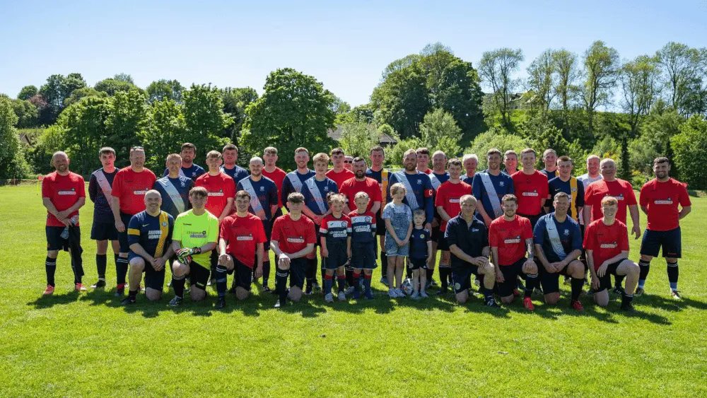 Fundraising goal kicked out of the park in local football derby buff.ly/3xWH7p1